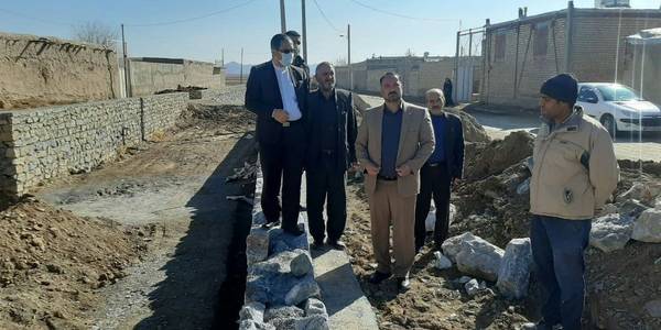 بازدید فرماندار شهرستان از روستاهای بخش میلاجرد