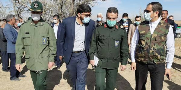 افتتاح پروژه های محرومیت زدایی شهرستان کمیجان با حضور سردار زهرایی