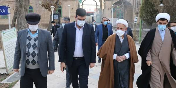 حضور سرپرست فرمانداری شهرستان اراک ومدیران برخی دستگاه‌های اجرایی شهرستان اراک در بخش ساروق