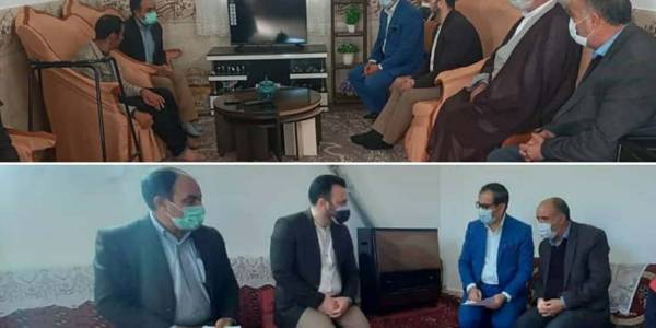 بازدید فرماندار شهرستان به مناسبت روز جهانی معلولان