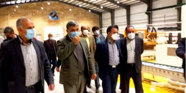 بازدید از شرکت لفاف صنعت در شهر مامونیه