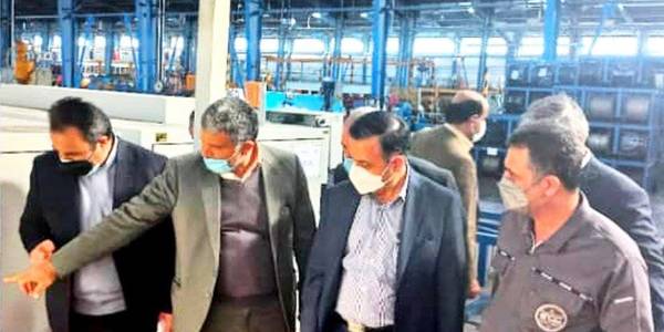 بازدید از شرکت کابل سینا در شهر مامونیه