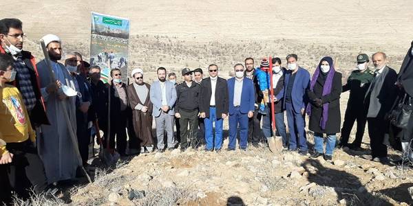 آغازپویش مردمی هر ایرانی یک نهال در شهرستان کمیجان