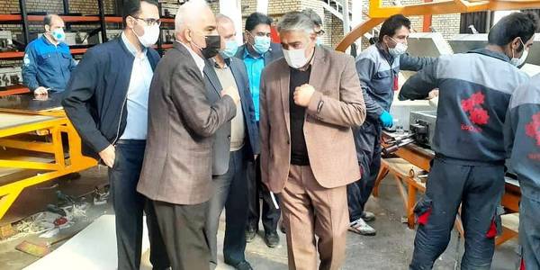 از شرکت بسپار فوم غرب در شهرک صنعتی مامونیه