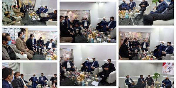 ✅حضور مسئولین ارشد شهرستان و نماینده مجلس در نمایشگاه بین‌المللی نساجی تهران