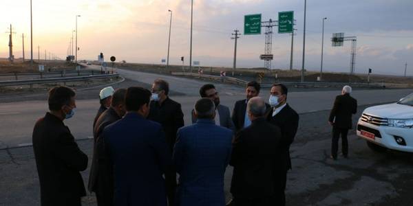 بازدید از نقطه حادثه خیز باغ یک