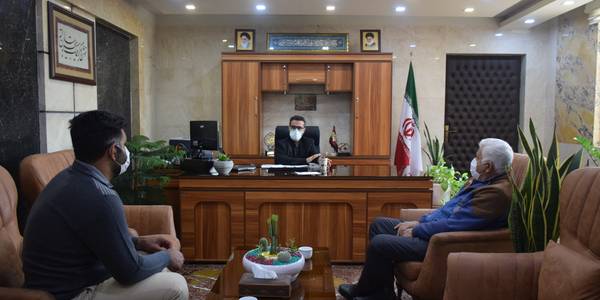 ملاقات مردمی مورخ ۲۹-۰۹-۱۴۰۰ همشهریان عزیز با ناظری فرماندار شهرستان محلات