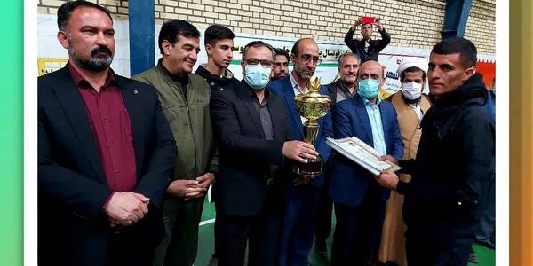 برگزاری مراسم اختتامیه مسابقات فوتسال جام همدلی و دوستی به میزبانی شهر میلاجرد