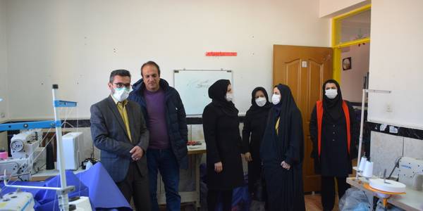 بازدید ناظری فرماندار از موسسه خیرین و نیکوکاران عطوفت محلات