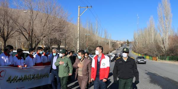 برگزاری مانورآمادگی دستگاههای امدادی وخدمات رسان به مناسبت روز ملی ایمنی در برابر زلزله و کاهش اثرات بلایای طبیعی