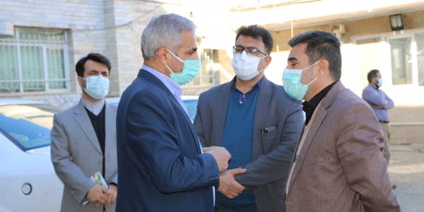 بازدید فرماندارشهرستان شازند از مرکز جامع سلامت شهرشازند