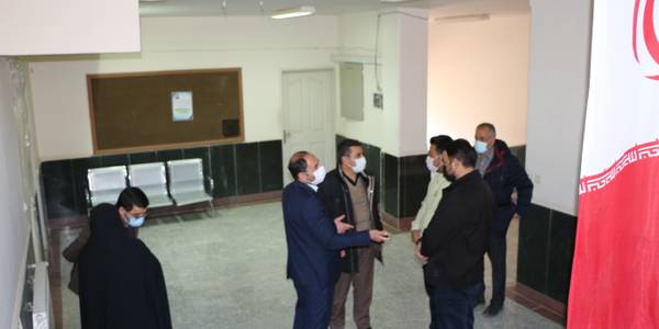 بازدید فرماندار شهرستان شازند از بخشداری قره کهریز