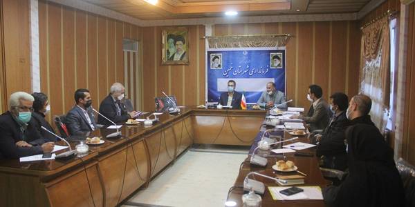 جلسه کارگروه گندم و آرد ونان شهرستان خمین برگزار شد.