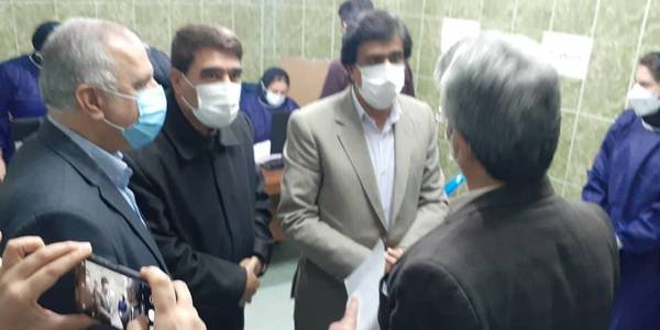 معاون سياسي،امنيتي و اجتماعي استاندار مركزي در سفر به شهرستان زرنديه از بيمارستان امام رضا(ع) بازديد نمود.