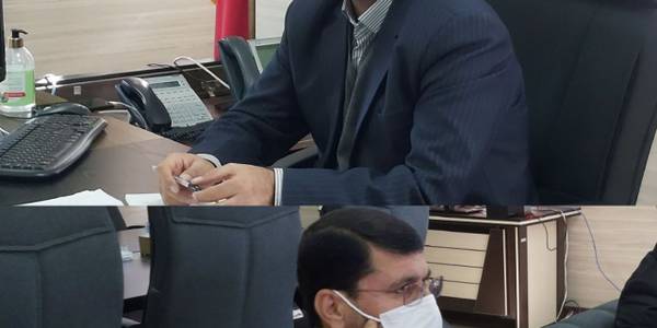 دیدار رئیس هیات نظارت بر انتخابات ششمین دوره شوراهای اسلامی شهرستان آشتیان با فراهانی سرپرست فرمانداری آشتیان