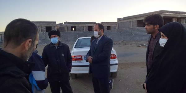 بررسی آخرین روند پیشرفت فیزیکی پروژه های در دست اقدام روستای مزرعه نو