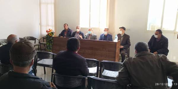 نشست هم اندیشی با اصناف شهرستان خمین برگزار شد