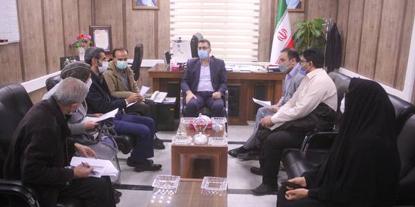 جلسه بررسی مشکلات آب شرب شهر خمین برگزار شد