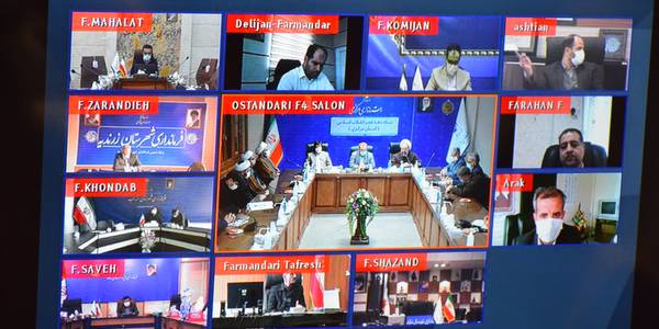 جلسه ستاد بزرگداشت دهه فجر به ریاست دکتر مخلص الائمه استاندار مرکزی به صورت ویدئو کنفرانس برگزار شد.