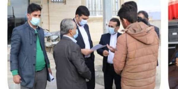 دهگردشی باحضور سرپرست فرمانداری شهرستان اراک ومدیران دستگاه‌های اجرایی