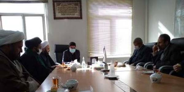 دیدار حجت الاسلام والمسلمین صفاهانی امام جمعه شهرستان خنداب با فرماندار