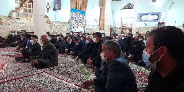 مراسم بزرگداشت حماسه نهم دی در شهر جاورسیان