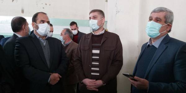 بازدید معاون وزیر آموزش و پرورش از امکانات و تجهیزات سالن ورزشی 22 بهمن