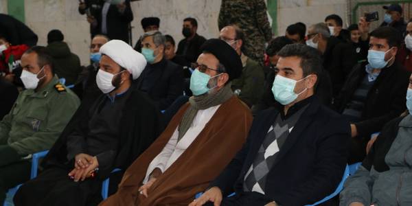 حضور دکتر رمضانی فرماندارشهرستان شازند در مراسم ویژه سالگرد سردارشهید حاج قاسم سلیمانی