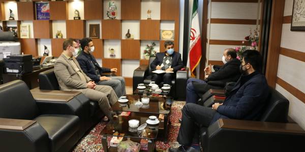 دیدارو نشست سمیعی مدیرعامل شرکت گاز استان مرکزی با فرماندار شهرستان شازند