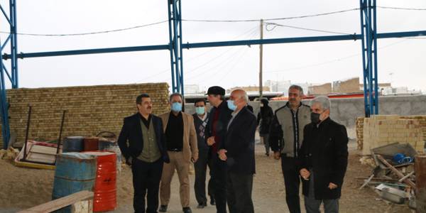 بازدید میدانی دکتر رمضانی فرماندار شهرستان شازند از طرح ها و پروژه های عمرانی شهرداری شازند