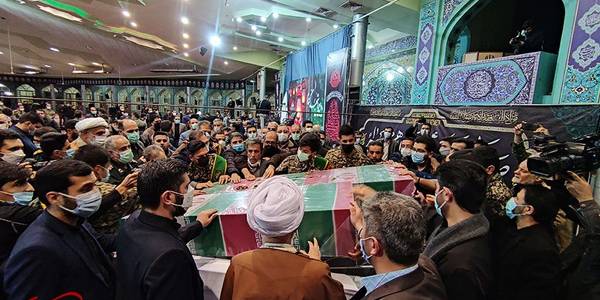 مراسم شبی با شهیدان گمنام در مصلی بیت المقدس اراک