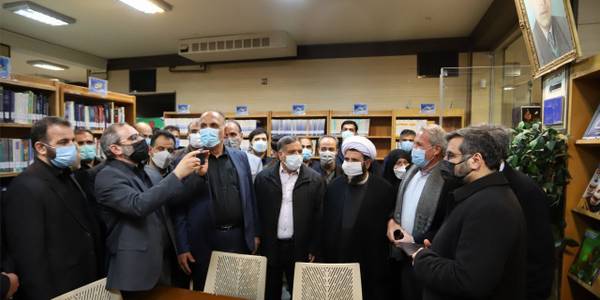 استقبال مردم ساروق از وزیر فرهنگ و ارشاد اسلامی ، استاندار مرکزی،فرماندار شهرستان اراک و هیات همراه