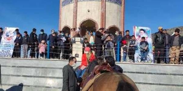 همایش سوارکاران شهرستان خنداب بمناسبت شهادت سردار سلیمانی