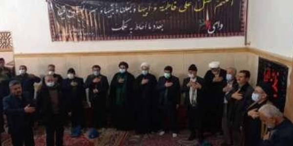 مراسم روضه و عزاداری بمناسبت  شهادت حضرت فاطمه (س) در امامزاده ابراهیم(ع) روستای نوده