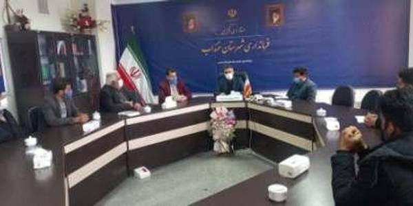 جلسه بررسی مسائل و مشکلات نانوایی های روستاهای آقداش و استوه