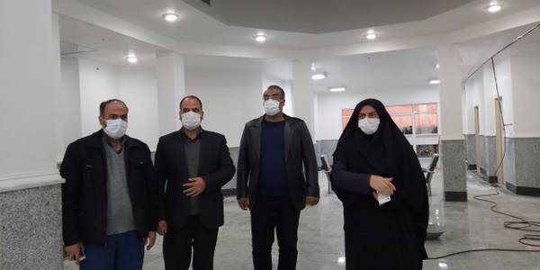 بازدید فراهانی سرپرست فرمانداری به اتفاق آشتیانی معاون فرماندار،ملکا شهردار و عسکری رئیس اداره فرهنگ و ارشاد اسلامی شهرستان از مجتمع  فرهنگی و هنری علامه سیدجلال الدین میری آشتیانی