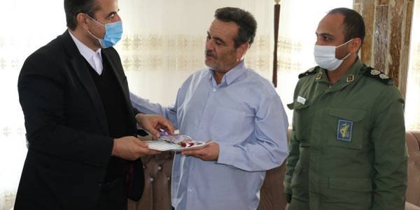 جانباز سرافراز حسین افشاری