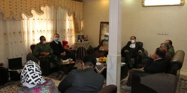 دیدار با خانواده جانباز سرافراز مرحوم مسعود غفاری