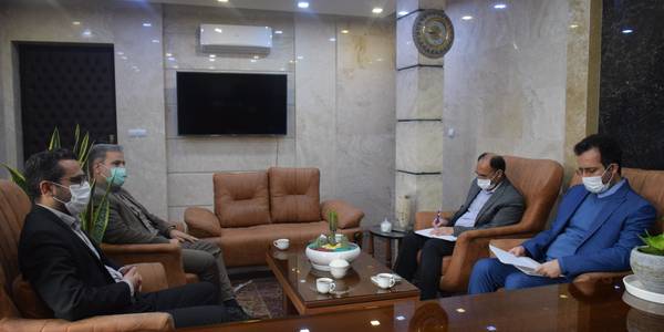 دیدار پاکپور مدیرکل دفتر روستایی و امور شوراهای استانداری با ناظری فرماندار شهرستان محلات