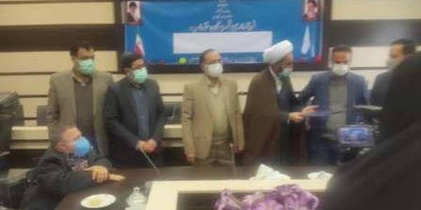 مراسم معارفه سرپرست معاونت برنامه ریزی وهماهنگی امور عمرانی فرمانداری خنداب برگزار شد.