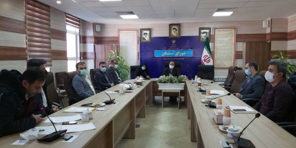 جلسه شورای مسکن  آشتیان