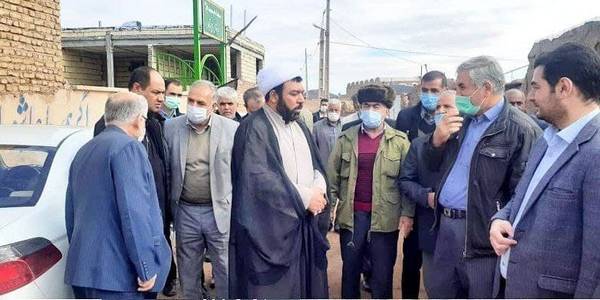 مهندس سلیمانی فرماندار شهرستان زرندیه به همراه حجت الاسلام والمسلمین سبزی نماینده مردم شریف شهرستان های زرندیه و ساوه