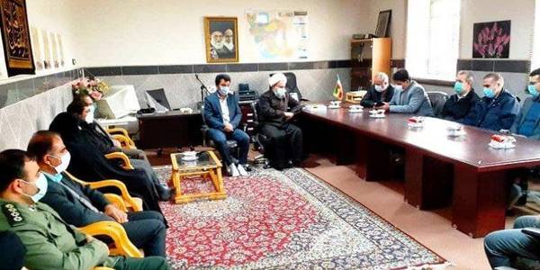 با حجت الاسلام والمسلمین عطاءاللهی امام جمعه شهر زاویه