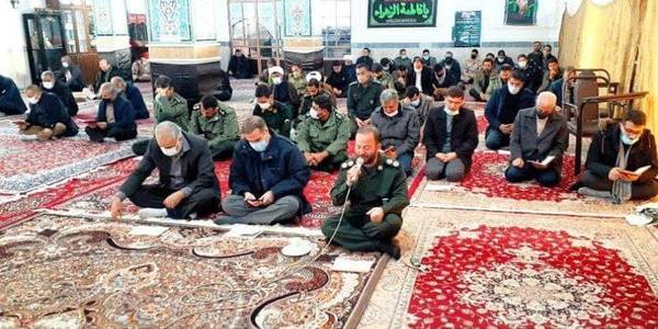 دومین سالگرد شهادت سردار دلها و فرمانده قلب ها سپهبد شهید حاج قاسم سلیمانی و همرزمانش در جبهه مقاومت با حضور مسئولین شهرستان