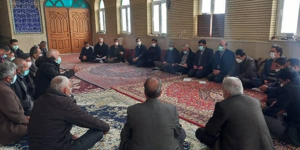 حضور و دیدار مردمی دکتر آصفری نماینده  مردم شهرستان خنداب در مجلس شورای اسلامی باتفاق مهندس گازری سرپرست فرمانداری خنداب با اهالی روستاهای کرکان نوده - سوزان - درمن- آدشته-  نعمتیه