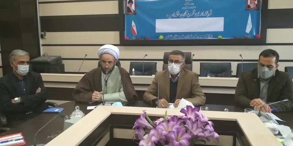 جلسه هماهنگی برنامه های ستاد دهه مبارک فجر شهرستان خنداب