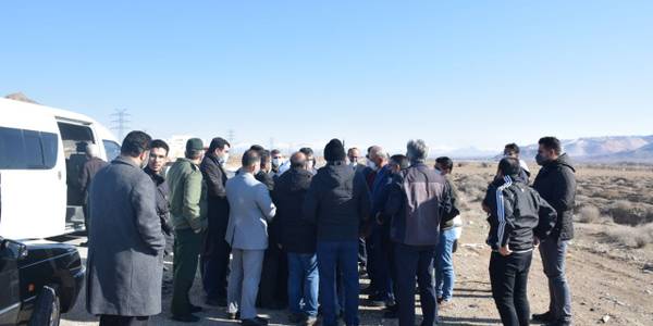 بازدید دکتر مخلص الائمه استاندار مرکزی از محور زیراب شهرستان محلات