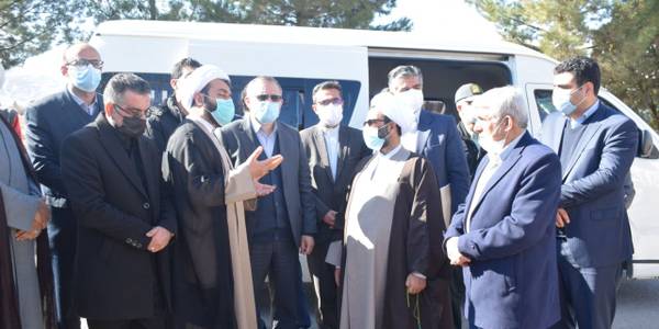 بازدید دکتر مخلص الائمه استاندار مرکزی از احداث ساختمان شماره ۲ فرمانداری در شهر نیم ور