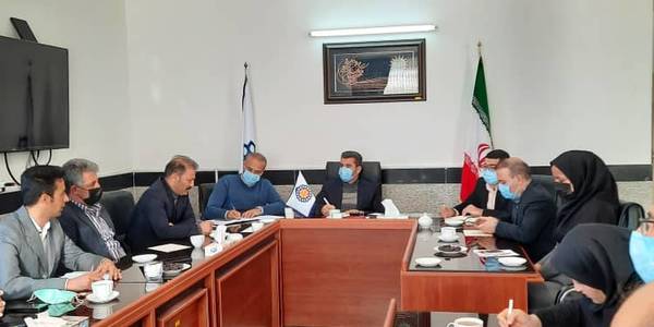 جلسه شهردار و شورای اسلامی شهر آستانه با فرماندار شهرستان شازند