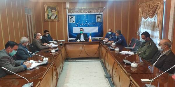 جلسه کمیته اقدام مشترک تنظیم بازار شهرستان خمین برگزار شد